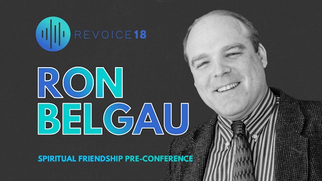 Spiritual Friendship Pre-Conference \ Ron Belgau