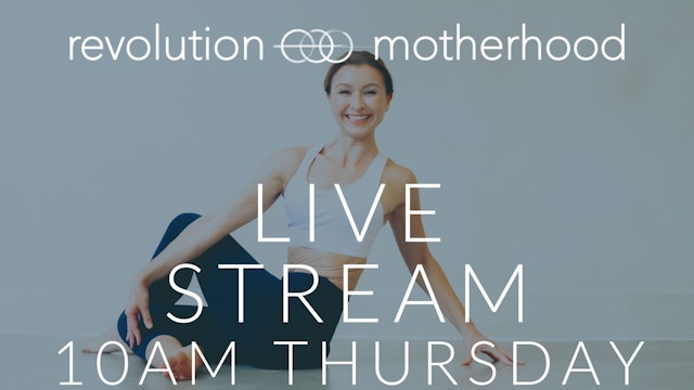 Rachel's Thursday 10am Live Stream Workout Series