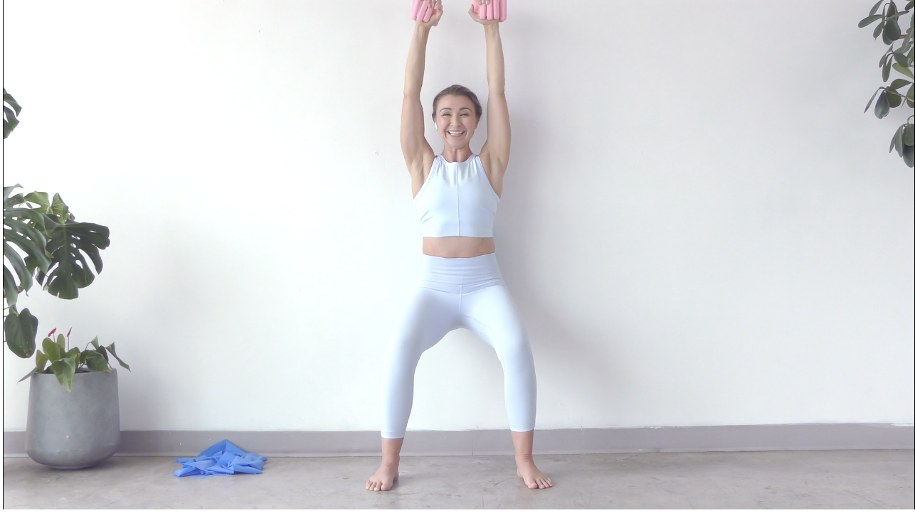 Arms, Glutes + Balance, 16 Min.