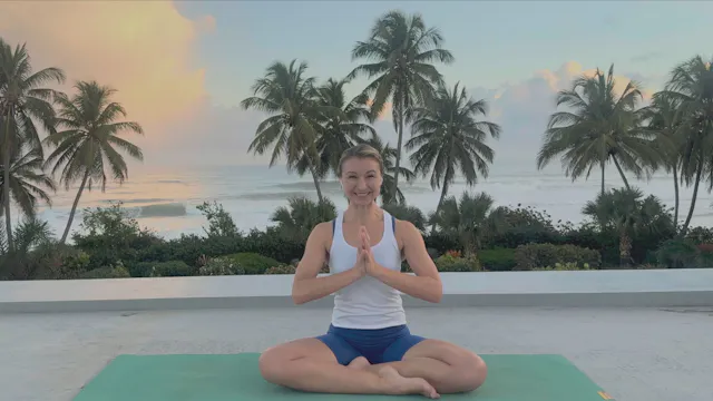 *NEW* Sunrise Beach Yoga, 33 Min.