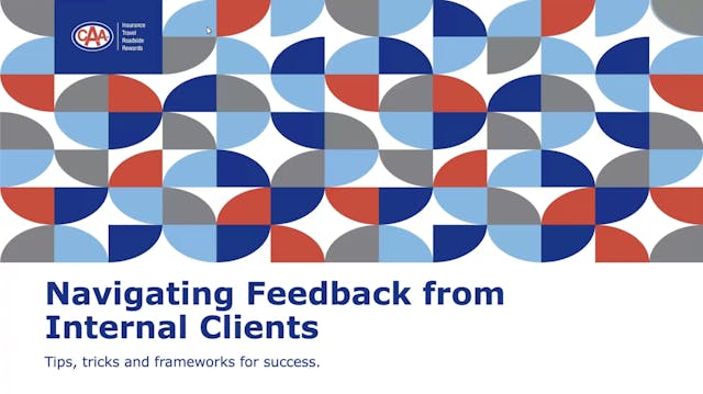 Navigating Feedback from Internal Clients