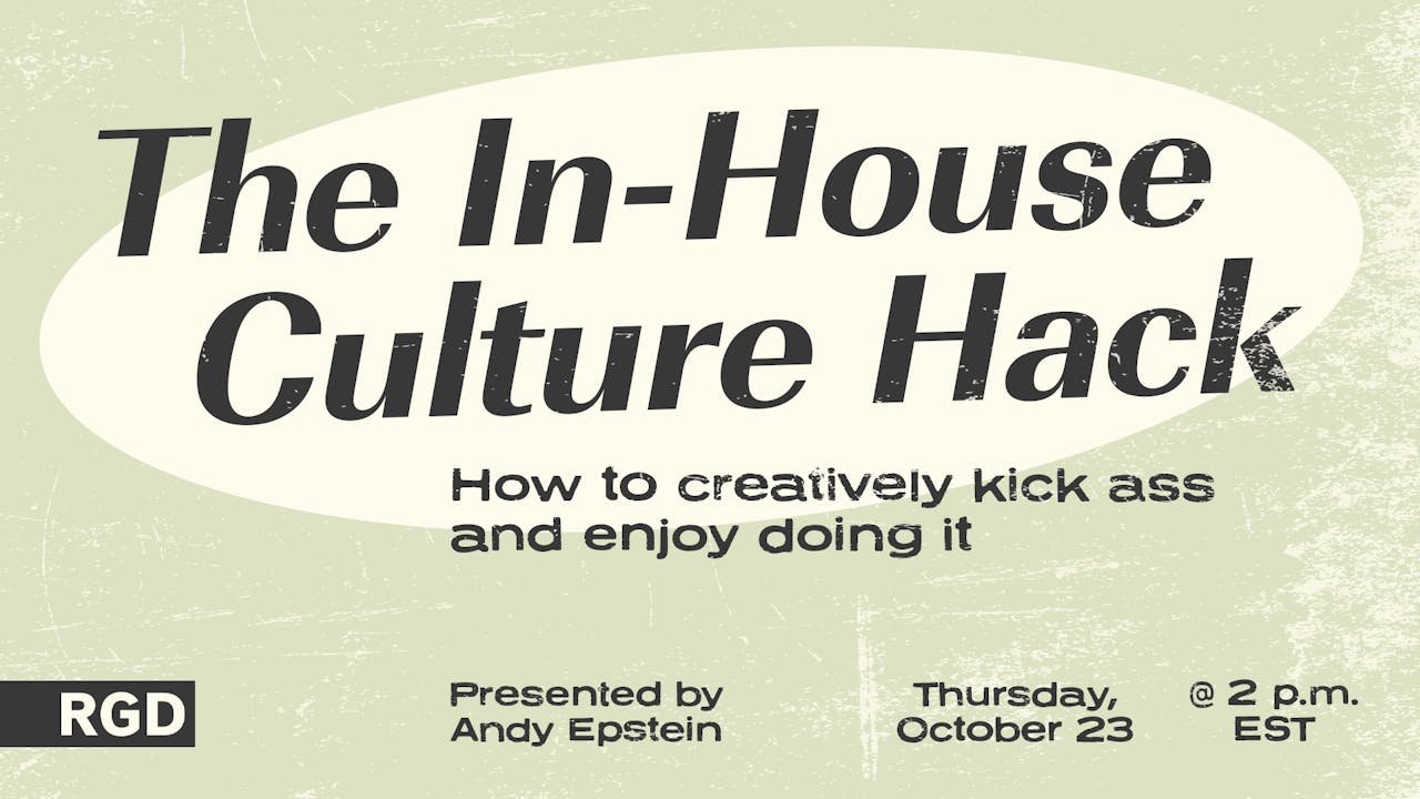 The In-House Culture Hack