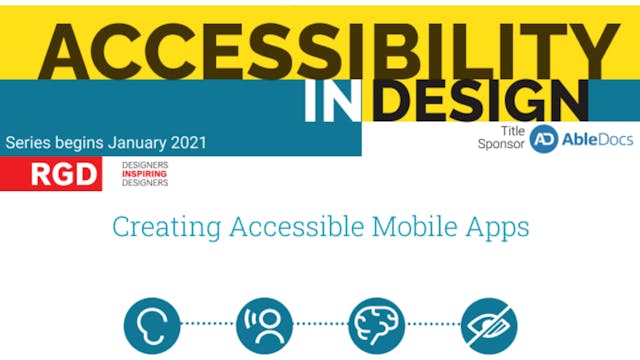 Creating Accessible Mobile Apps
