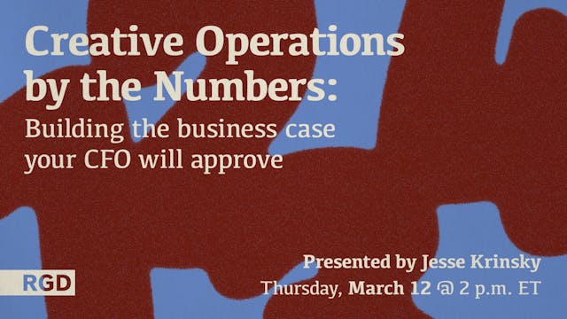 Creative Operations by the Numbers: Building the business case your CFO will approve is now available
