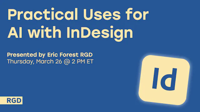 Practical Uses for AI with InDesign