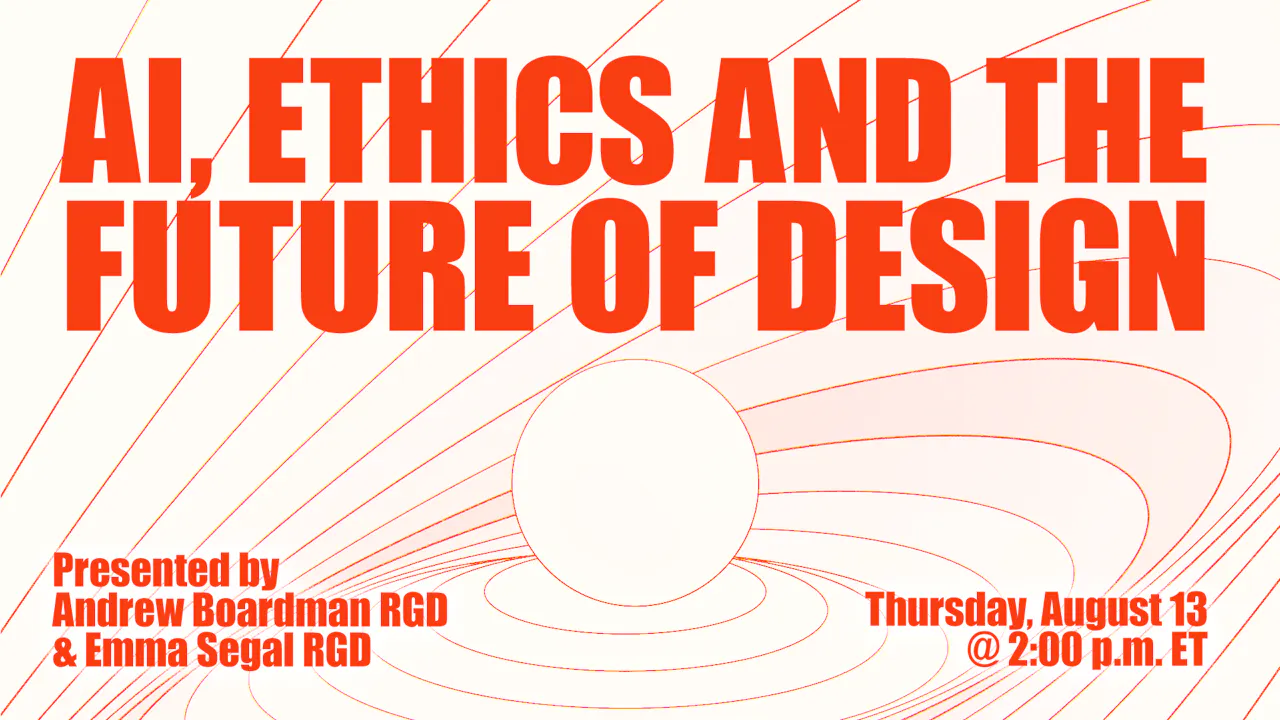 AI, Ethics and the Future of Design