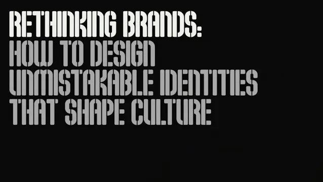 Rethinking Brands