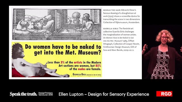 DTVan 2018 – Ellen Lupton: Design for Sensory Experience