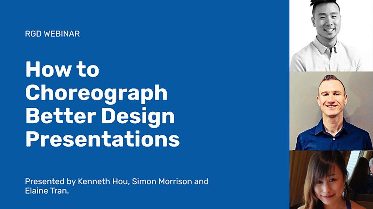 How to Choreograph Better Design Presentations