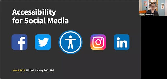 Accessibility for Social Media