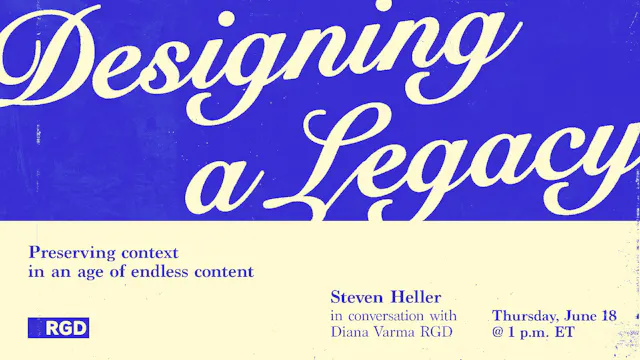 Designing a Legacy