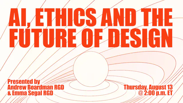 AI, Ethics and the Future of Design