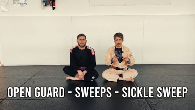 Open Guard Retention & Attacks - Swee...