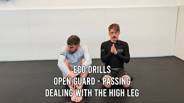 Eco Drills - Open Guard - Passing - D...