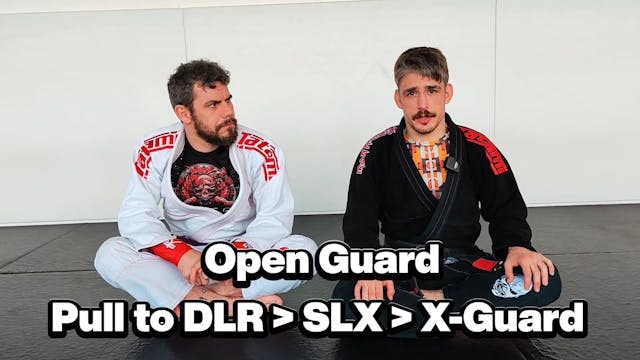 Open Guard - Attacks - Guard Pull to ...