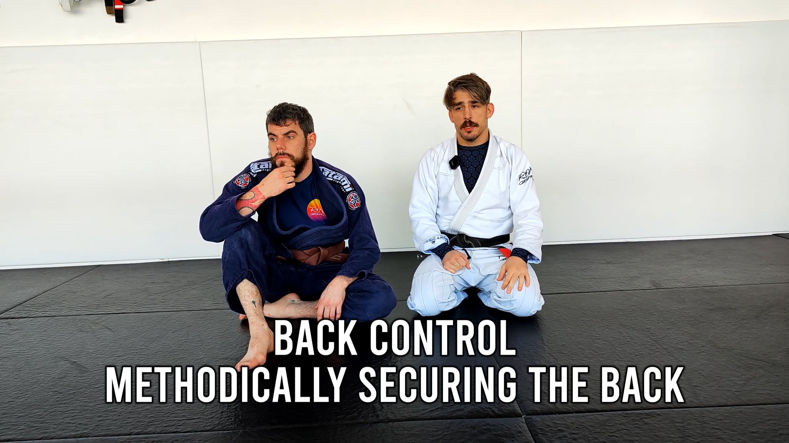 Pins - Back Control - Methodically Securing the Back