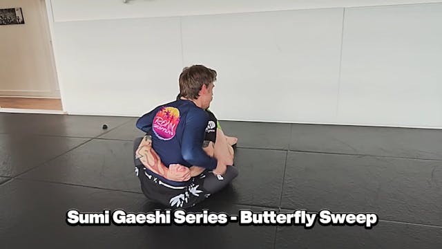 Sumi Gaeshi Series - Butterfly Sweep