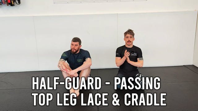 Half-Guard - Passing - Top Leg Lace &...