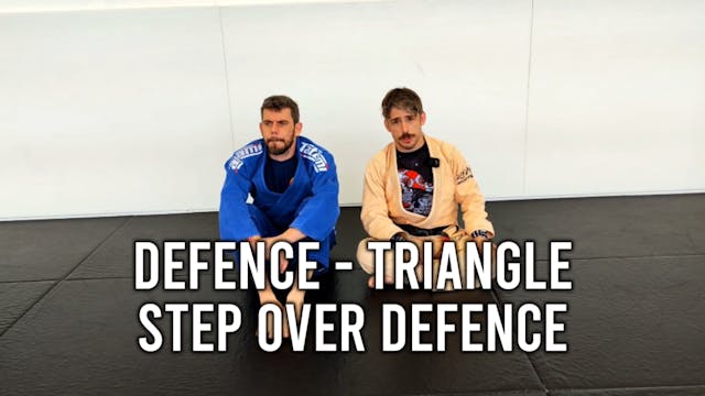 Defence - Triangles - Step Over Defence