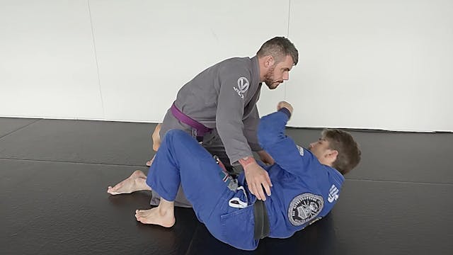 Coyote Half Guard - Sweep