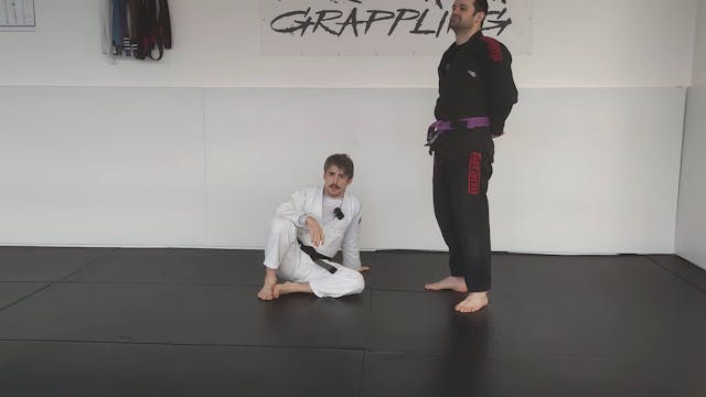 Open Guard - Sweeps - DLR - Ball and ...