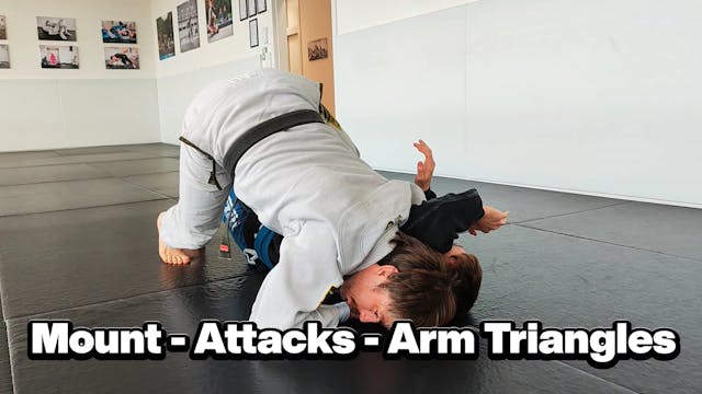 Mount - Attacks - Arm Triangles