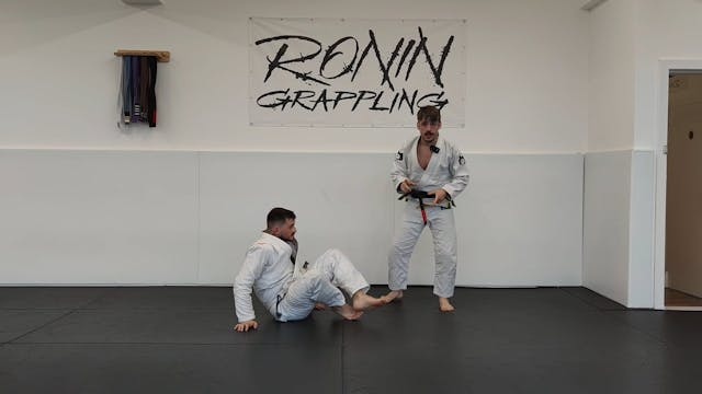 Open Guard Passing - Taco Grip