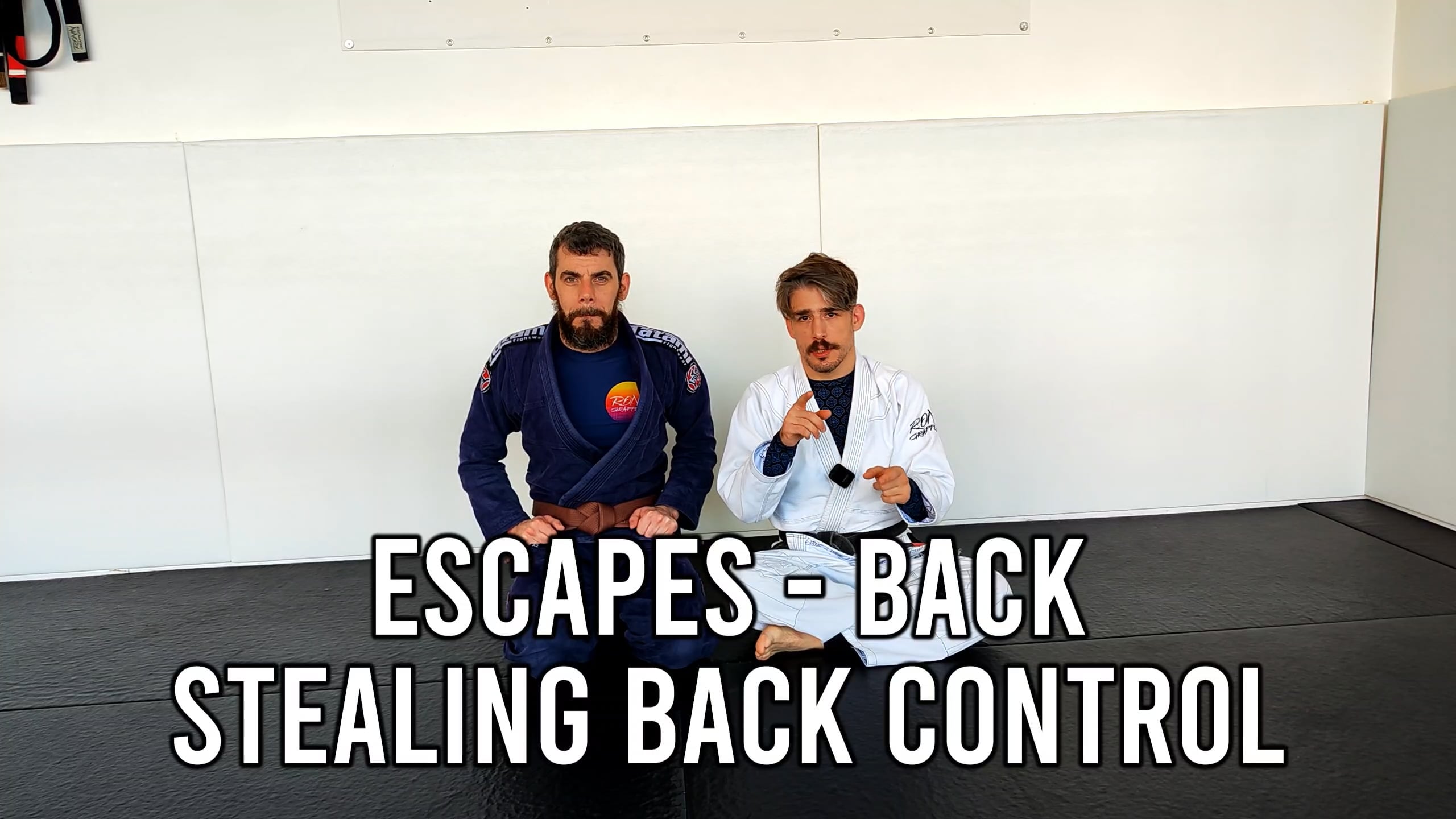 Escapes - Back Control - Stealing Back Control
