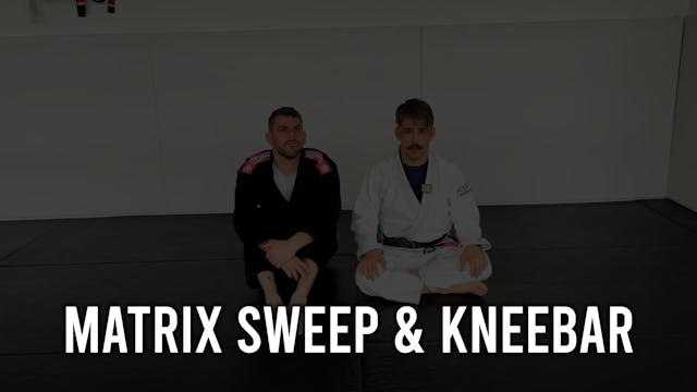 Open Guard - Attacks - Matrix Sweep &...