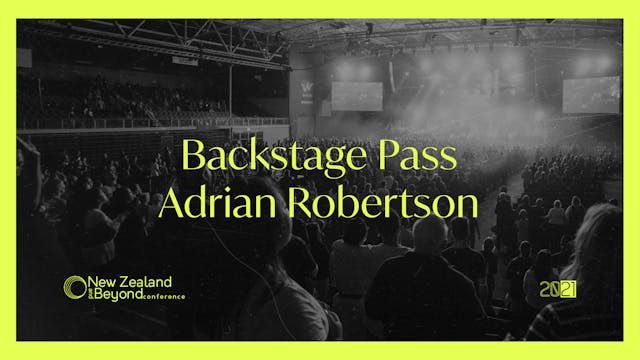 Backstage: Adrian Robertson