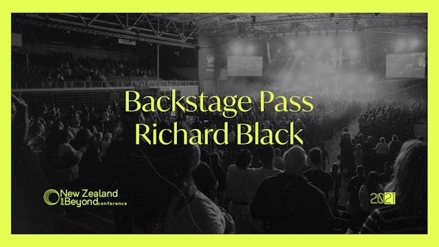 Backstage: Richard Black