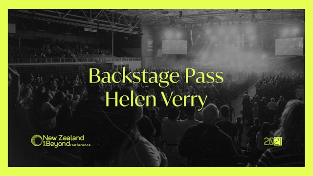 Backstage: Helen Verry