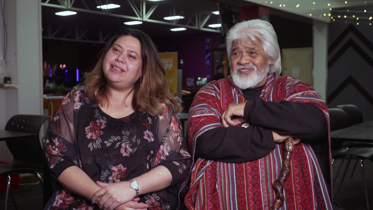 BACKSTAGE PASS - Lesley & Wiremu NiaNia