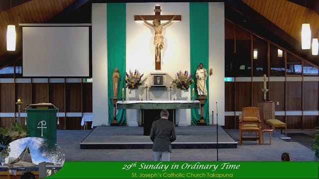 Sunday Mass - 20 October 2024