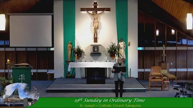 Sunday Mass - 11 August 2024