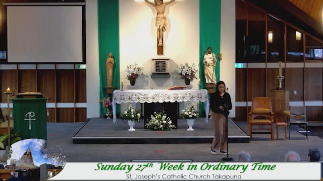 Sunday Mass - 8 October 2023