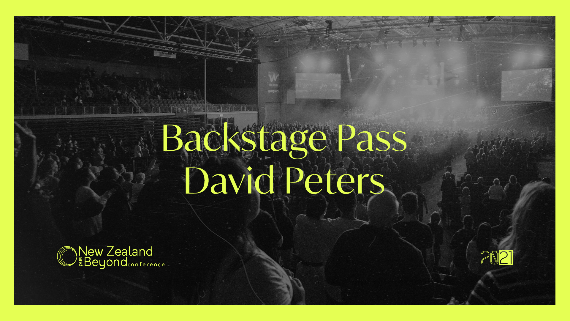 Backstage: David Peters