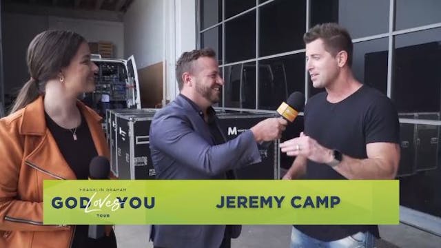 Backstage with Jeremy Camp