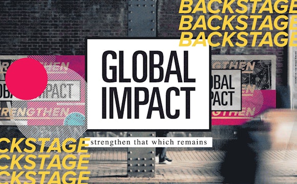 BACKSTAGE PASS - Global Impact