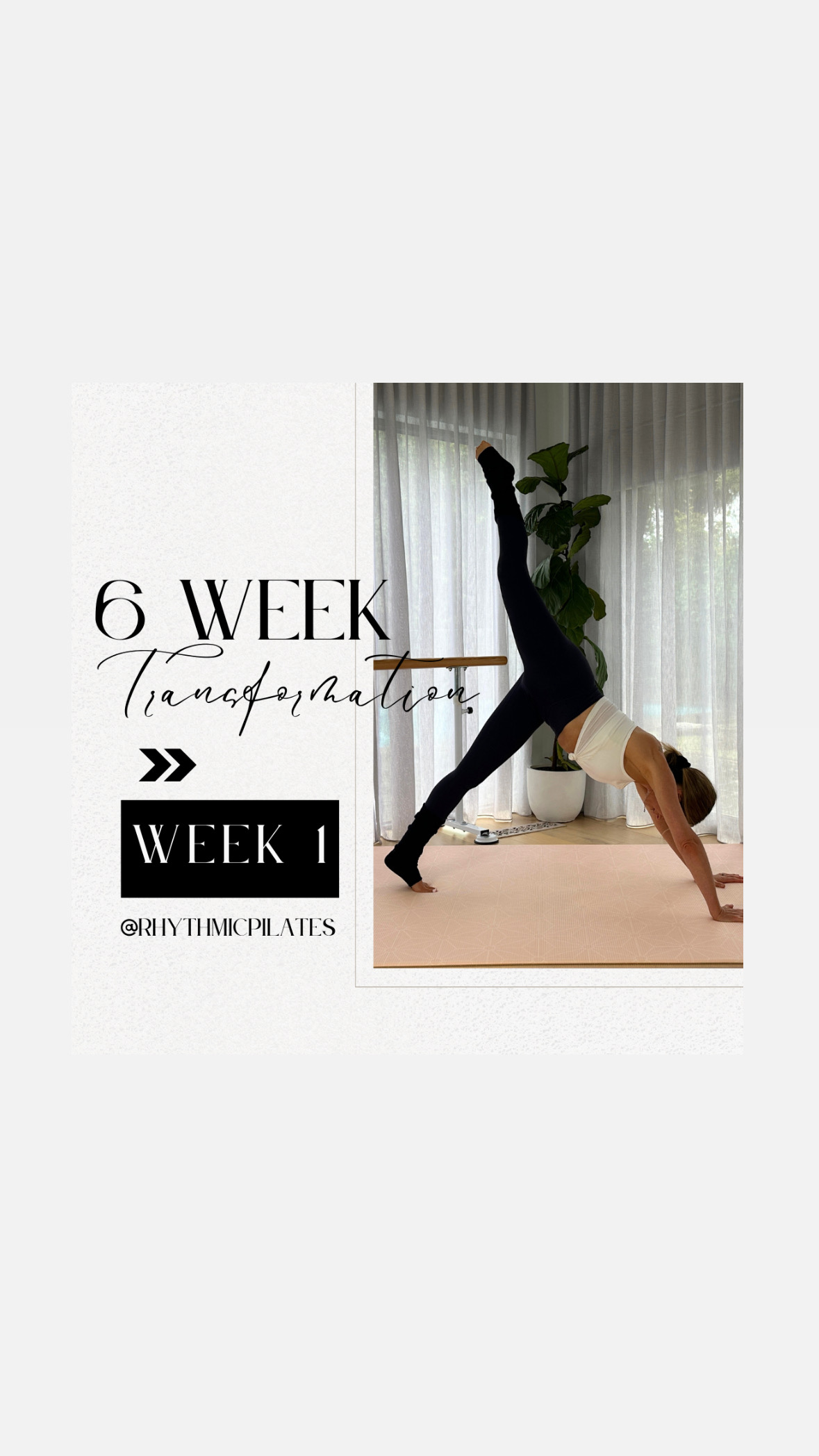 WEEK 1 - 6 Week Transformation Challenge