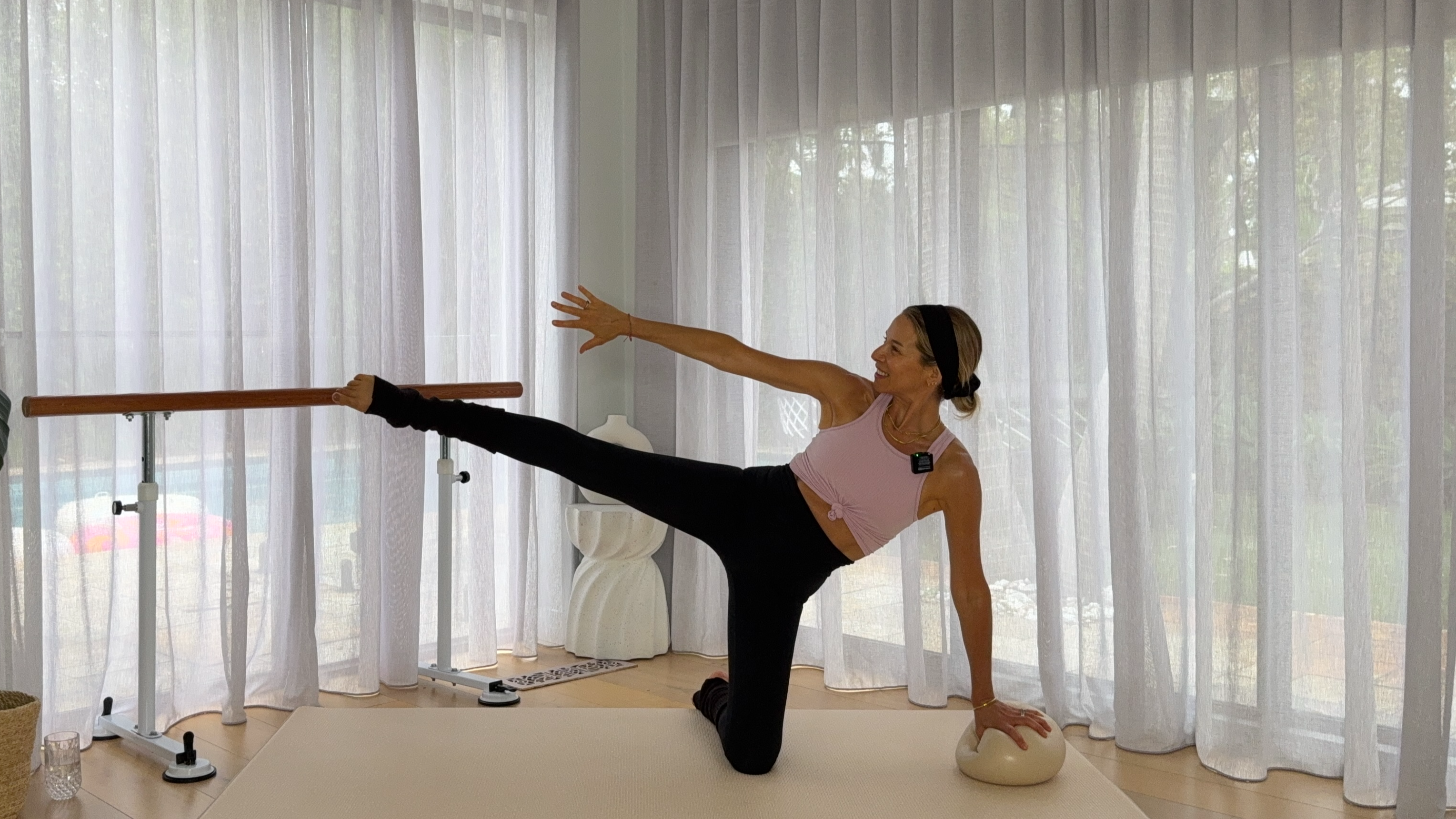 21 Minute Side Body Cinch 2 - Pilates Ball