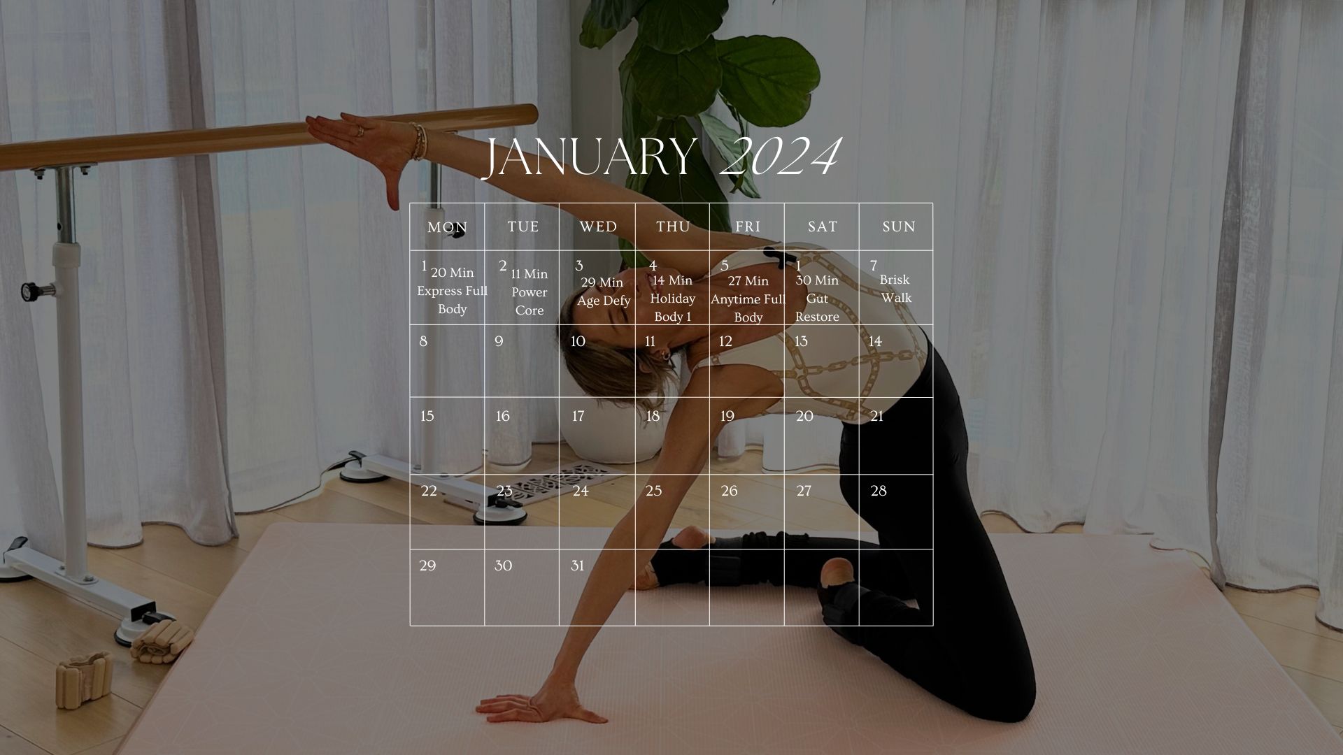 6 Week Transformation - Workout Schedule WEEK 1 