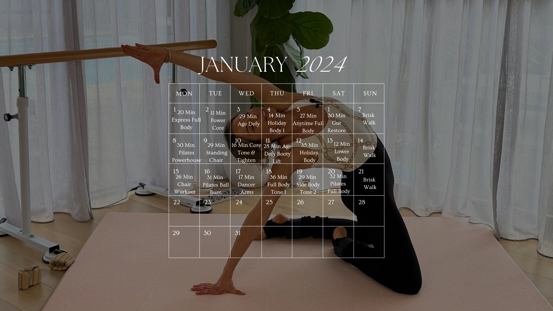 6 Week Transformation Challenge - Workout Schedule Week 3