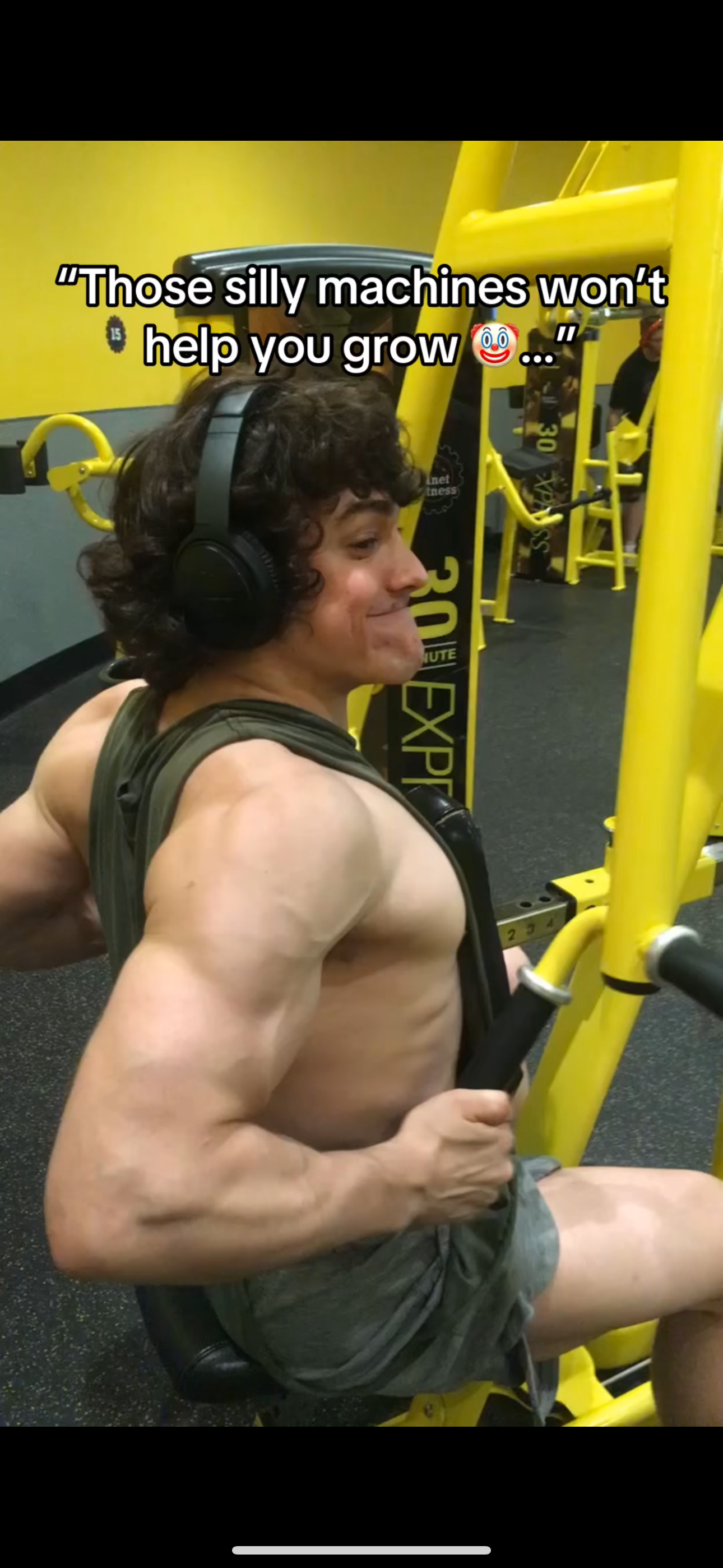 Training with machines one year difference 