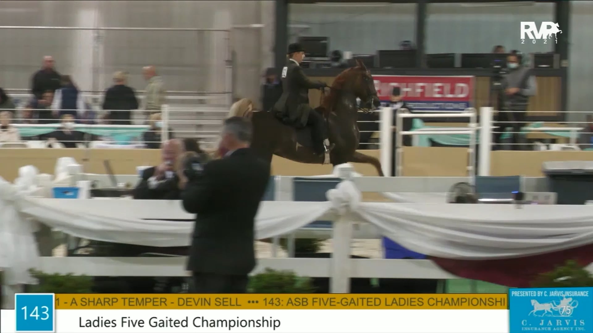 BS21 - Class 143 - Ladies Five Gaited Championship