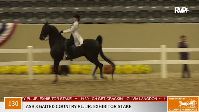 KFC 2020 - Class 130 Junior Exhibitor...