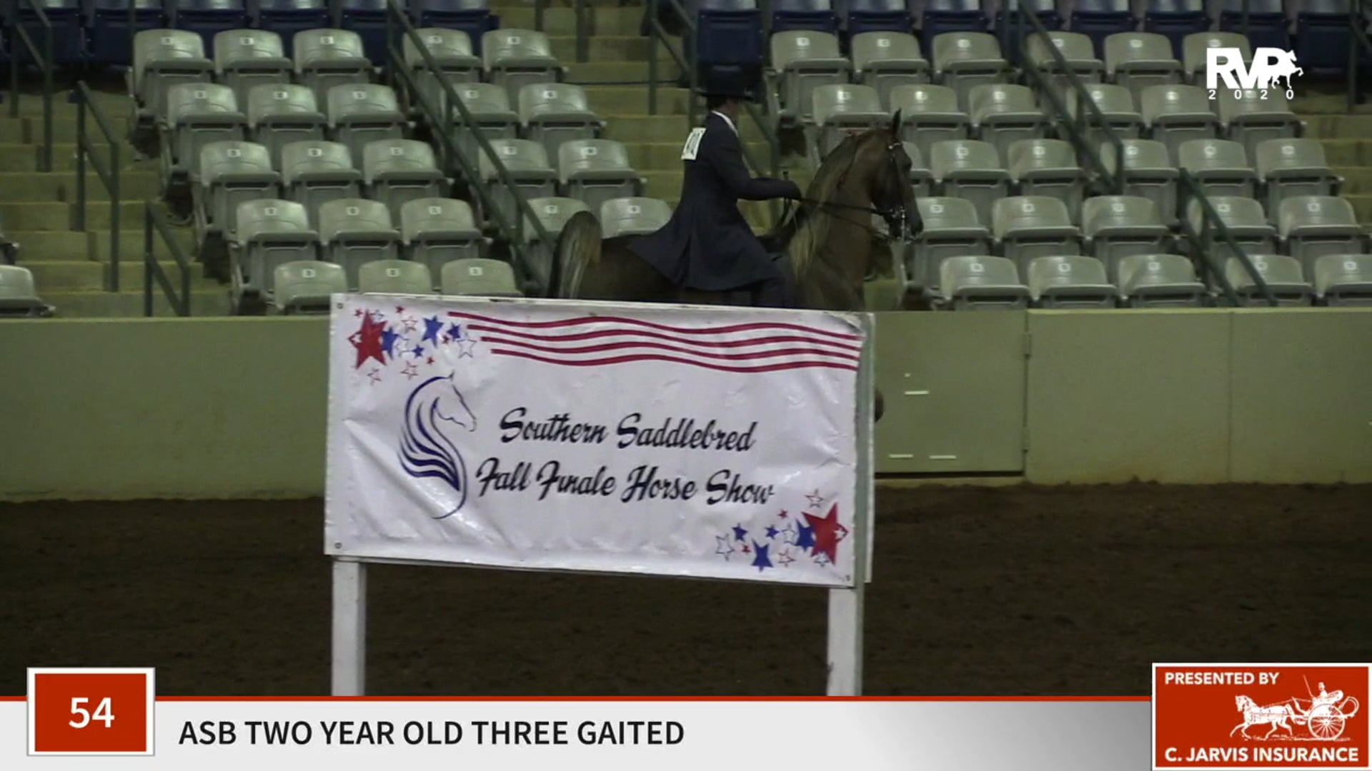 2020 SSFF - Class 54 ASB Two Year Old Three Gaited