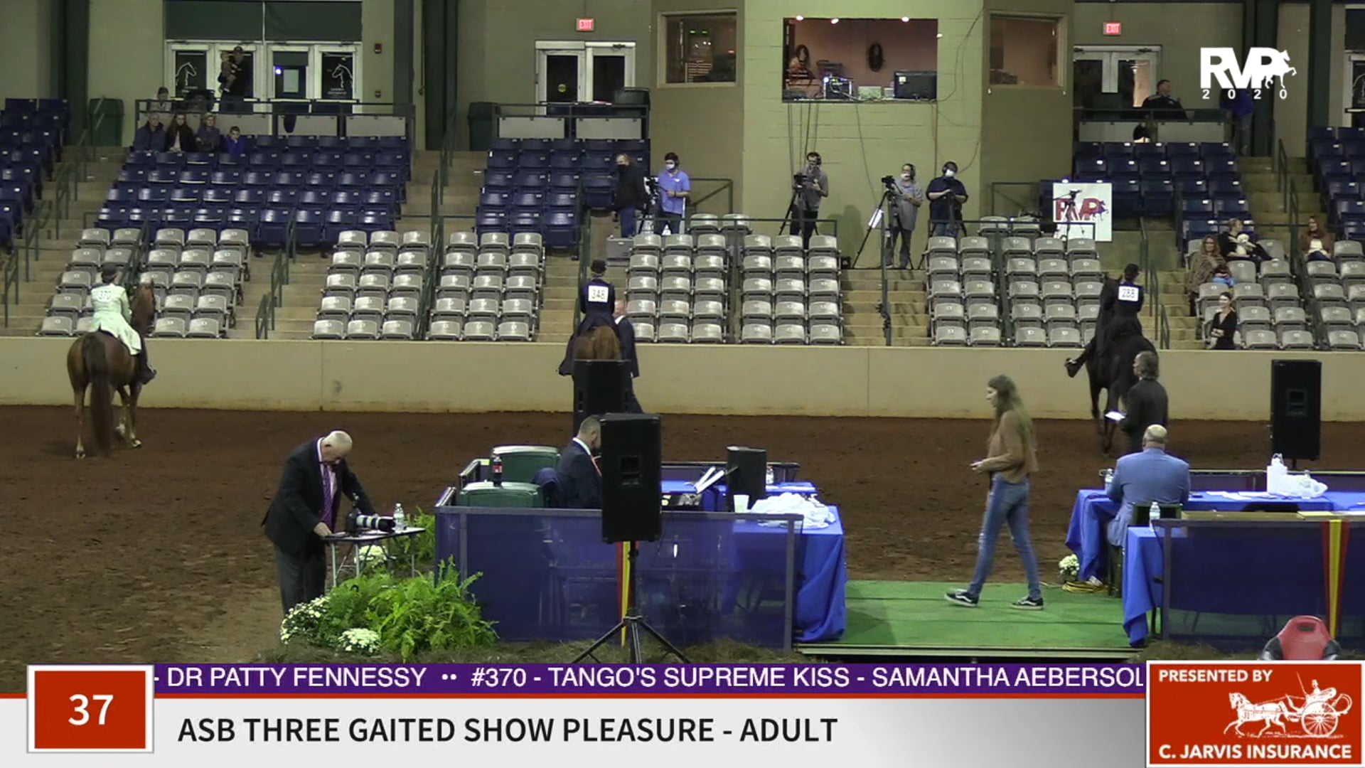 2020 SSFF - Class 37 ASB Adult Three Gaited Show 
Pleasure