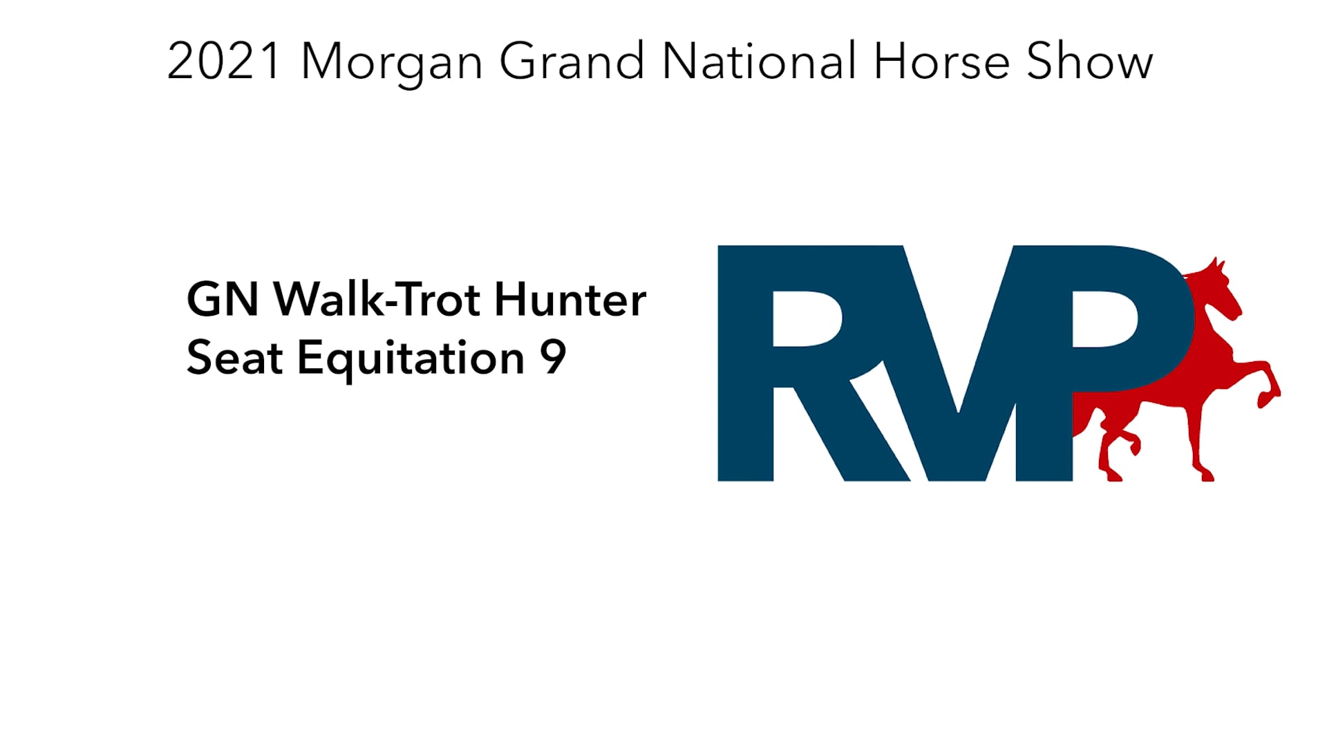 MGN21 - Class 363 - GN Walk-Trot Hunter Seat Equitation 9