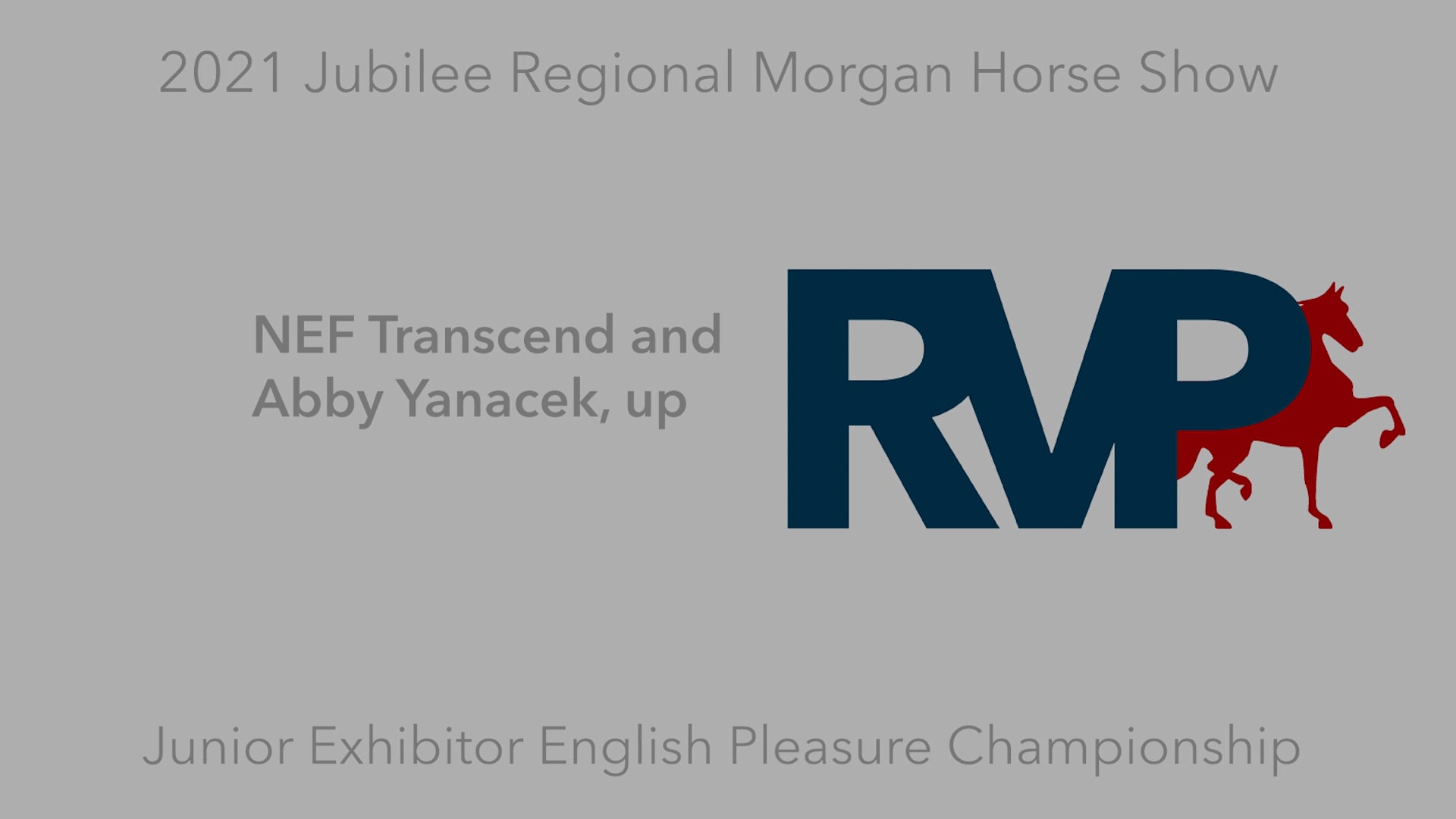 MJ21 - Class 99 - NEF Transcend and Abby Yanacek, up